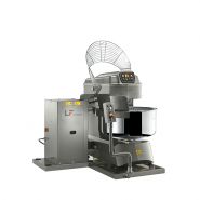 Pétrin professionnel IRIS_ARB-ARS - Logiudice - 8 à 300 kg - à spirale réversible avec élévateur hydraulique_2