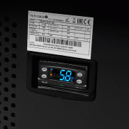 Îlot de refroidissement PDC90SL Acrylic Sides 4 Bumpers Noir TEFCOLD_2