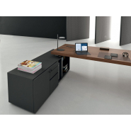 Bureau de direction haut de gamme réglable en hauteur - KYO - Design italien avec finitions exclusives_2