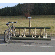 Rack à vélos en  bois EL PASO_2