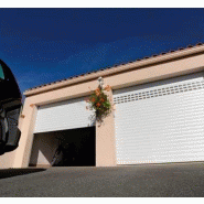 Porte de garage enroulable Excelis - motorisée - lames aluminium isolées - étanche à l'air_2