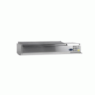 Vitrine à ingrédients réfrigérée avec capot - 6 x GN 1/3 | Déstockage neuf_2
