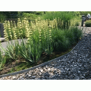 Bordure à dérouler ECOLAT plastique gris - H.14 x L.1000 cm - 100% recyclée, résistante et écologique_2