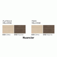 Bureau de Direction droit Kyo Light - MARTEX - Noyer_2