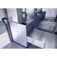 Surpresseur d'air centrifuge sans huile ZB VSD+ - Atlas Copco Gontrols - débit d'air libre 556 à 3083 l/s - pression de service 0,3 à 1,4 bar - certifié ISO 8573-1 classe 0_2