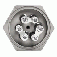 Thermoplongeurs à visser - Esska - Chauffage direct de liquides ou gaz - Ø 8.5 mm - Bouchon fileté en laiton_2