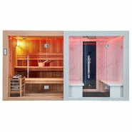 COMBI SAUNA HAMMAM BOREAL® SENSATION - 8 PLACES-360*160*210_2