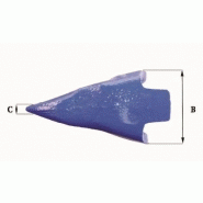 Dents de godet Fastkey FK4 PR-C - Poids 2,49 Kg - Dimensions précises_2