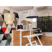 Luminaire suspendu acoustique professionnel - ref : buzzichandelier_2