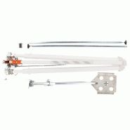 Trépied de sécurité AG_TM14 - EN 795-B avec déport pour 2 personnes - Hauteur 2080mm - Aluminium et acier galvanisé_2