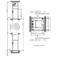 Monte-charges accessibles mais non accompagnés - BKG France - 300 kg - moteur haut/bas - modèles 300.15/43 et 300.15/45_2