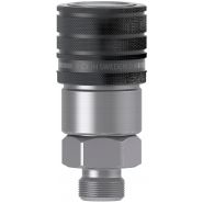 Série 265 - DN 6.3 - Coupleur CEJN en acier zinc-nickel - Raccord rapide à faces planes, norme ISO 16028_2