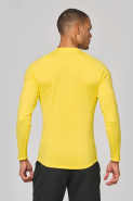 T-shirt double peau sport manches longues unisexe - PROACT - Réf: PA005 - 88% polyester, 12% élasthanne - Tailles XS à XXL_2