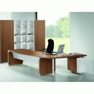 Bureau d'angle X time Stop avec caisson - Quadrifoglio. - 244, Wenge, Gauche_0