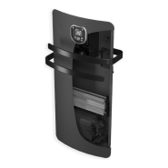 HELIA Radiateur sèche-serviette avec soufflerie 1200W Anthracite - Intuis - NEK2514SEHS_2