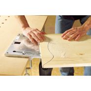Table de scie sauteuse - Wolfcraft GmbH - plan de travail 320 x 300 mm - sciage précis et maîtrisé_2