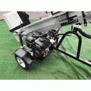Fendeuse thermique tractable professionnelle 22t - 110cm - 6,5cv - fendeur remorque marque lumag - hb22lpro