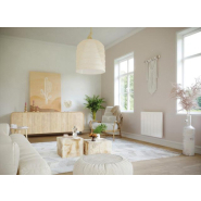 Radiateur chaleur douce connecté Kenya 4 horizontal 750W Blanc - Thermor - 414717_2