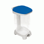 Support sac 120L avec couvercle Gilac - Bleu_2