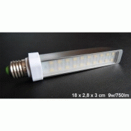 Ampoule LED E27 9W - Éclairage plat en aluminium ultra économique - Green Sensation_2