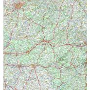 Carte de France personnalisable pour visualisation des départements