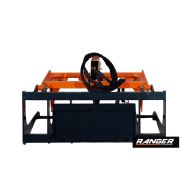 Grappin crocodile multifonction - porte-outils Toro Dingo, Ditch Witch, Vermeer - vérin 1000 kg - largeur 107 cm_3