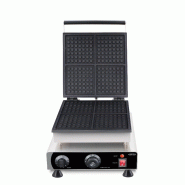 Gaufrier 4pcs gaufres carrées l305 7540.0085 COMBISTEEL_2