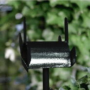 Peinture fer extérieur direct sur rouille HAMMERITE - Noir martelé 0.75 L - Protection et décoration des métaux ferreux_2