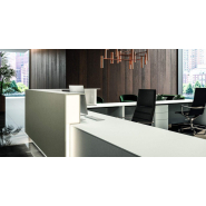 Banque d'accueil lumineuse et moderne pour entreprises exigeantes_2