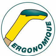 Ratissoire spécial gravillon avec manche ergonomique - lame 16 cm affûtée - bois PEFC 150 cm - Leborgne 211215_2