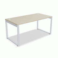 Bureau droit OGI Q - MDD - 160, Blanc, Bouleau clair, Oui_2