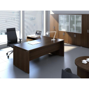 Bureau de direction avec retour, intemporel et ergonomique - QUANDO - Ref : Q19_2