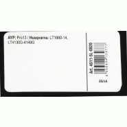 Courroie trapézoïdale X-Grip V - Type 5L820_2