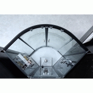 CABINE DOUCHE HAMMAM ARCHIPEL® QDR 90C BLACK_2