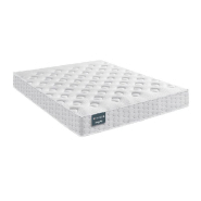 Ensemble Dunlopillo EUGEN 160x200 cm - Matelas mémoire de forme 21 cm + Sommier déco double et pieds gris_2