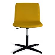 Koda Meeting - Chaise de bureau ergonomique - Sitis - Accoudoirs noir ou chrome - Base fixe en métal ou alu poli_2