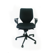 Viasit - Fauteuil de bureau ergonomique d'occasion avec accoudoirs réglables et mécanisme synchrone - Confort et résistance_2