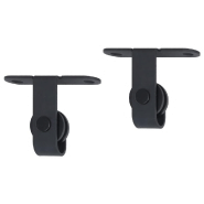 Vidaxl kit mini de porte d'armoire coulissante acier au carbone 183 cm 148017_2