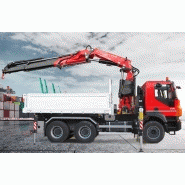 Grue auxiliaire Fassi F395A XE-Dynamic - Bras hydraulique jusqu'à 26,70 m avec jib - Moment maximum 37,10 tm_2