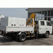 Grue auxiliaire XCMG - SQ2ZK1 - 2T - bras articulé - capacité max 2000kg - hauteur max 7.5m_2