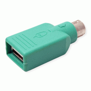 VALUE Adaptateur PS/2 - USB, vert_2