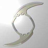 Lame multifonction ou lame chopper - Adiamas - acier inoxydable électropoli pour hachoirs et mixeurs_2