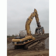 Godet cribleur avec diamètre de crible rotatif de 800 mm