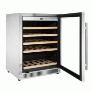 Rafraîchisseur à vin dessous de comptoir Série G inox 47 bouteilles GM627 Polar_2