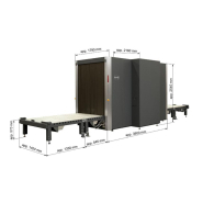 Scanner double vue à rayons X universel - HI-SCAN 145180-2is pour gros objets et articles palettisés, idéal pour entrepôts_2