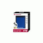 Transcend StoreJet 25H3 disque dur externe 4 To 5400 tr/min 2.5