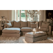 Chauffeuse double Biarritz 160 cm - Home Spirit - Structure en hêtre et assise en Plumtex HR 35 kg/m3_2