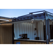 Container aménagé Snack Box 10 pieds - solution clé en main pour food truck et événements_2