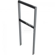 449_045B Arceau urbain - Schake - acier galvanisé avec traverses en tube inox - hauteur totale : 1200 mm_2