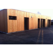 Bureau modulaire - Architecture moderne - Pour extension de centre technique - Conception sur mesure_2